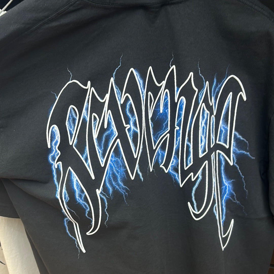 Revenge Black Lightning Tee
