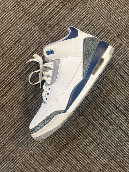 Jordan 3 midnight navy (used)