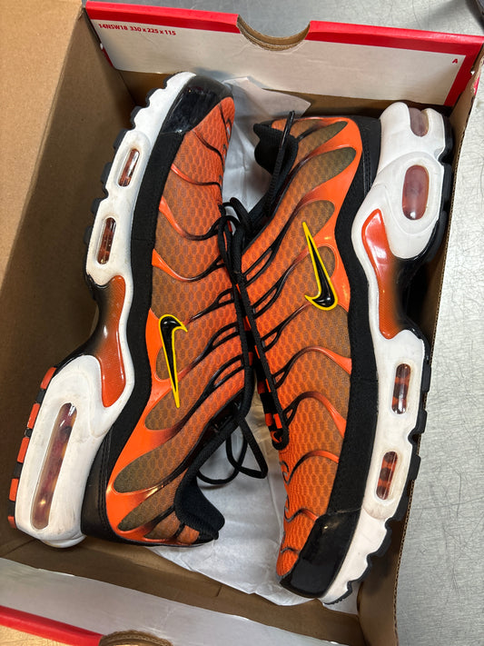 AirMax plus Orange black (Used w/ Box)