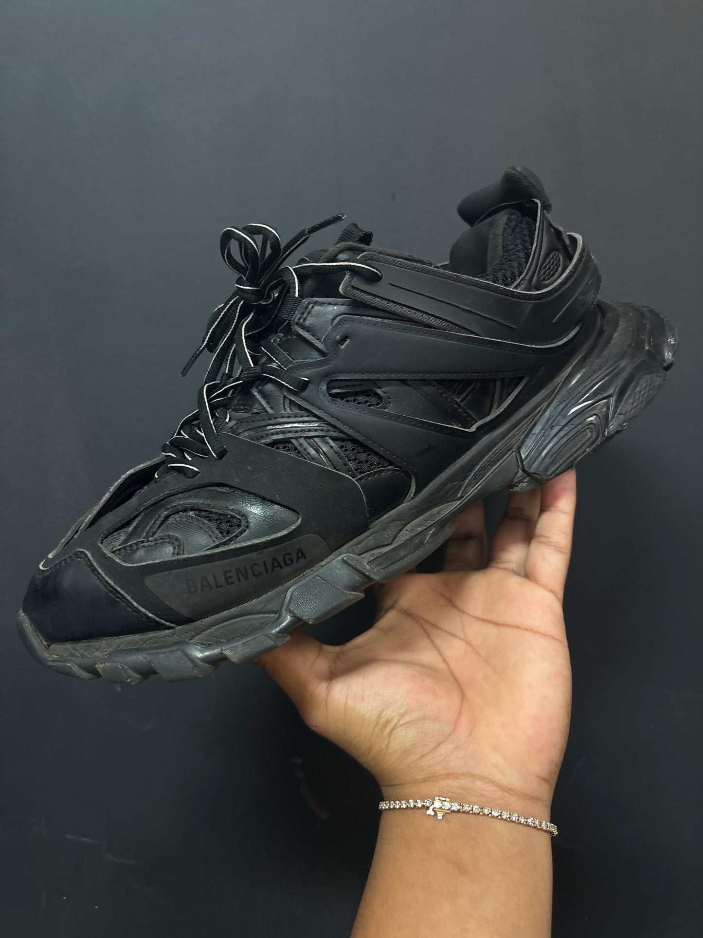 Balenciaga Track Triple Black Used