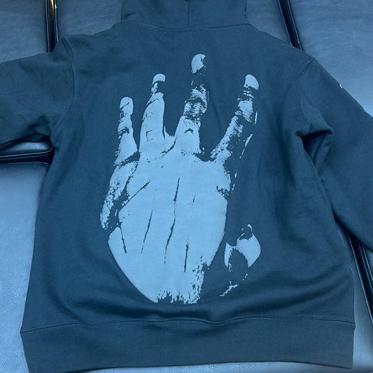 Revenge Black Brown Hand Hoodie