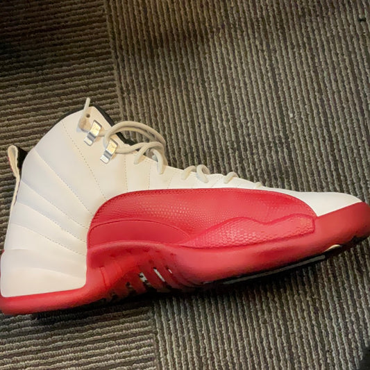 Jordan 12 Cherry Used