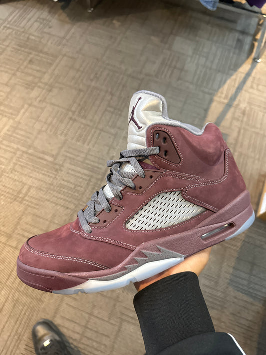 Jordan 5 Burgandy Used