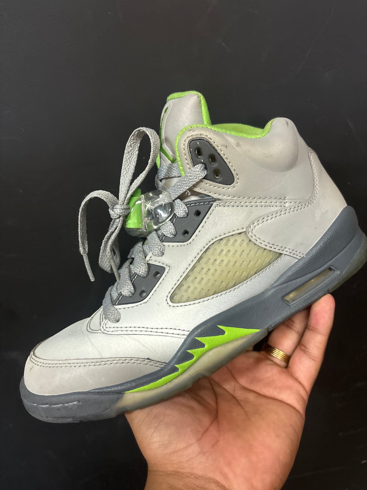 Jordan 5 Green Bean (Used No Box)