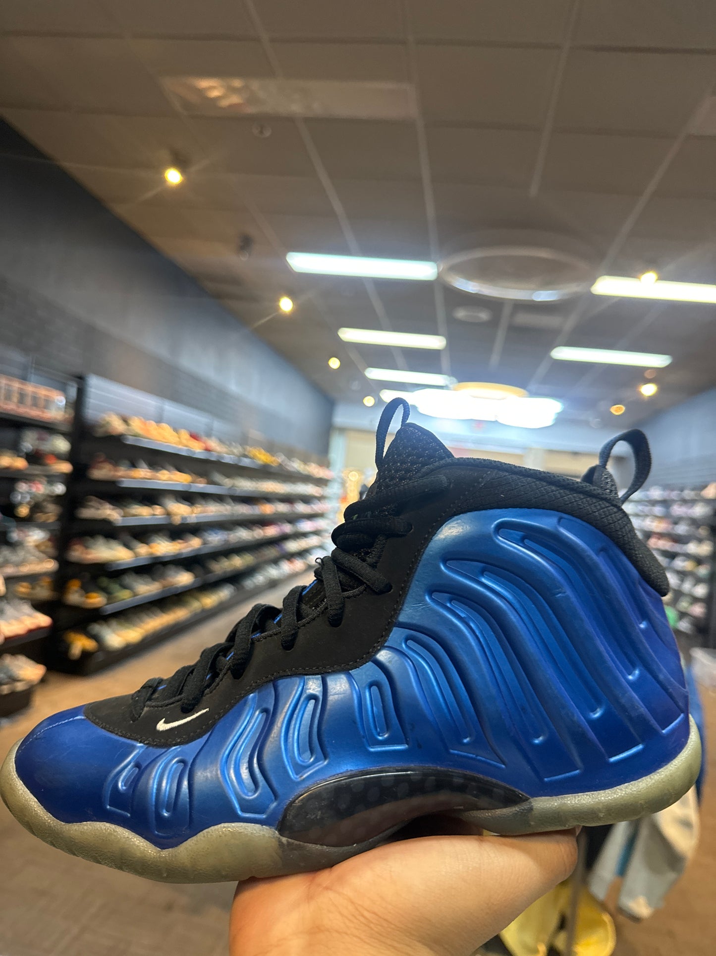 Foamposite Pro Blue Used