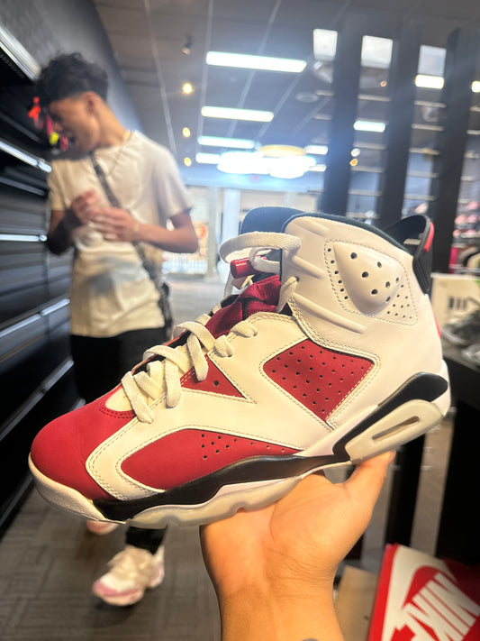 Jordan 6 Carmine Used