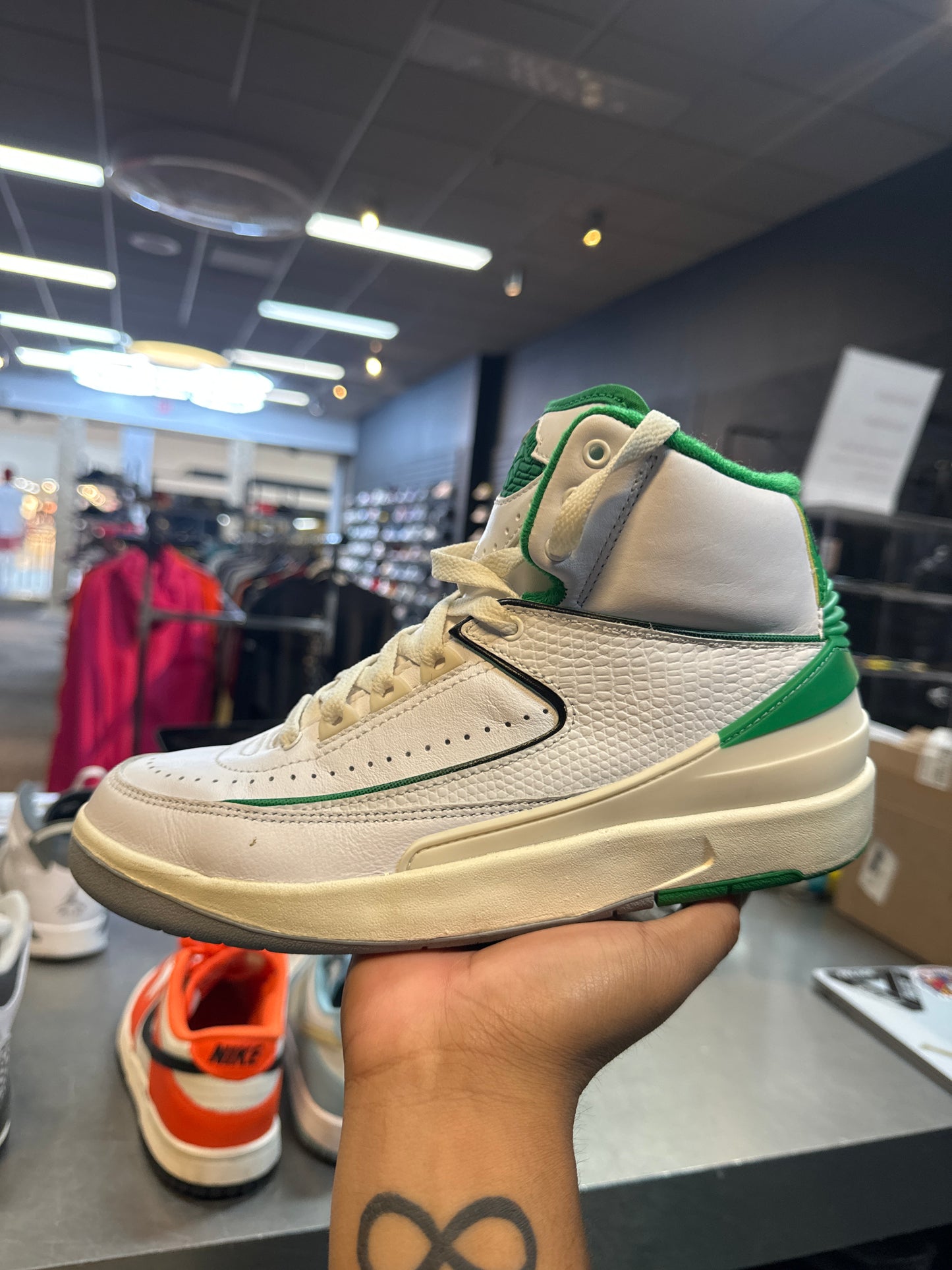 Jordan 2 Lucky Green