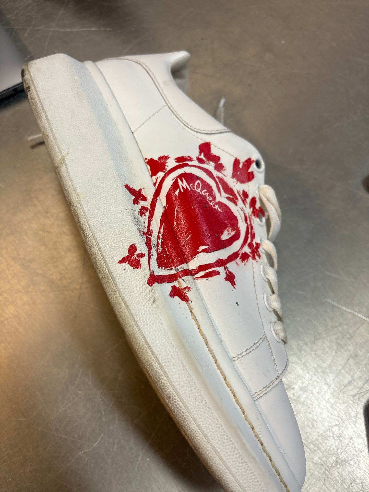 Alexander McQueen Red Heart (Used/ No Box)