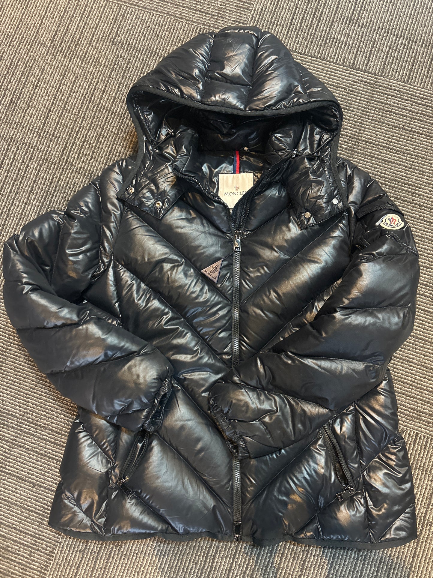 Moncler Black Puffer Jacket