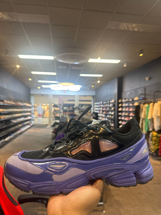 RAF Simmons Ozweego Black Purple Used