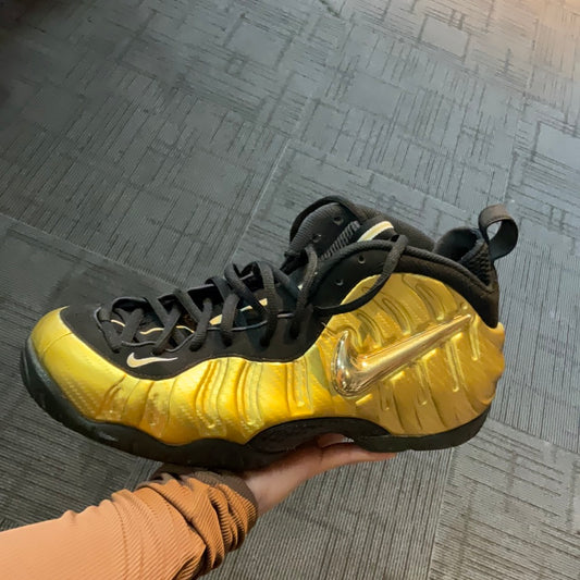 Foamposite Gold Metallic Used