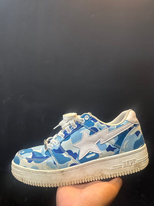 Bape Blue Camo Used No Box