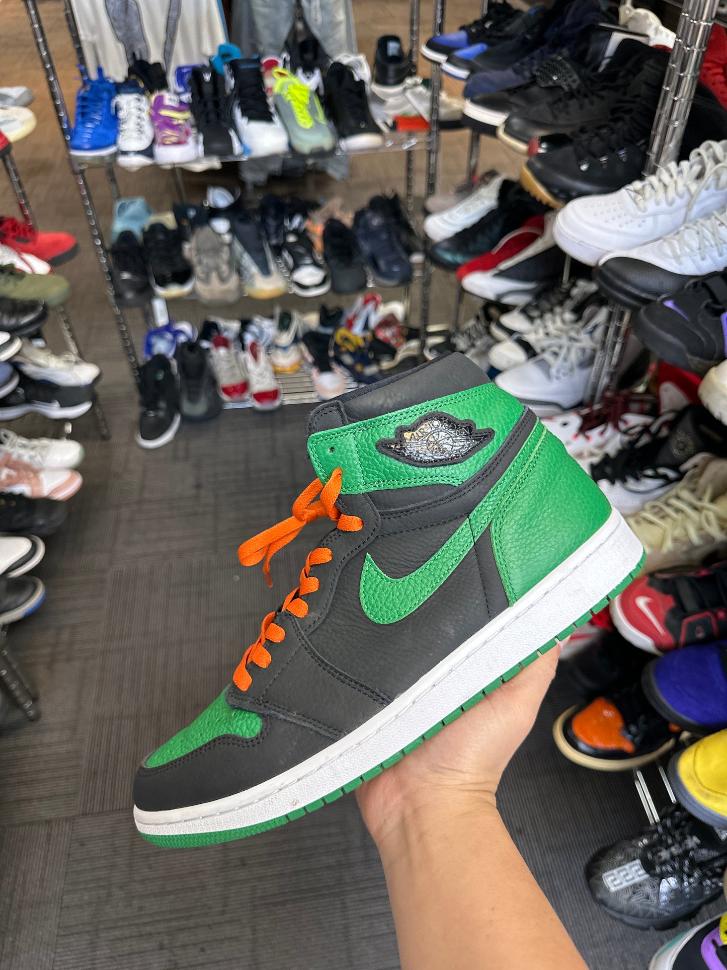 Jordan 1 Pine Green Black (used)