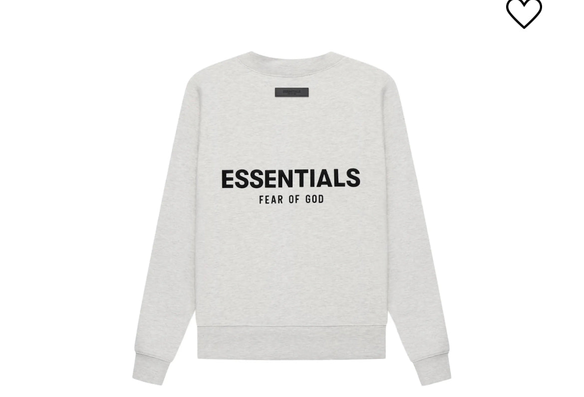 Essential light oatmeal Crewneck