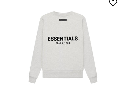 Essential light oatmeal Crewneck