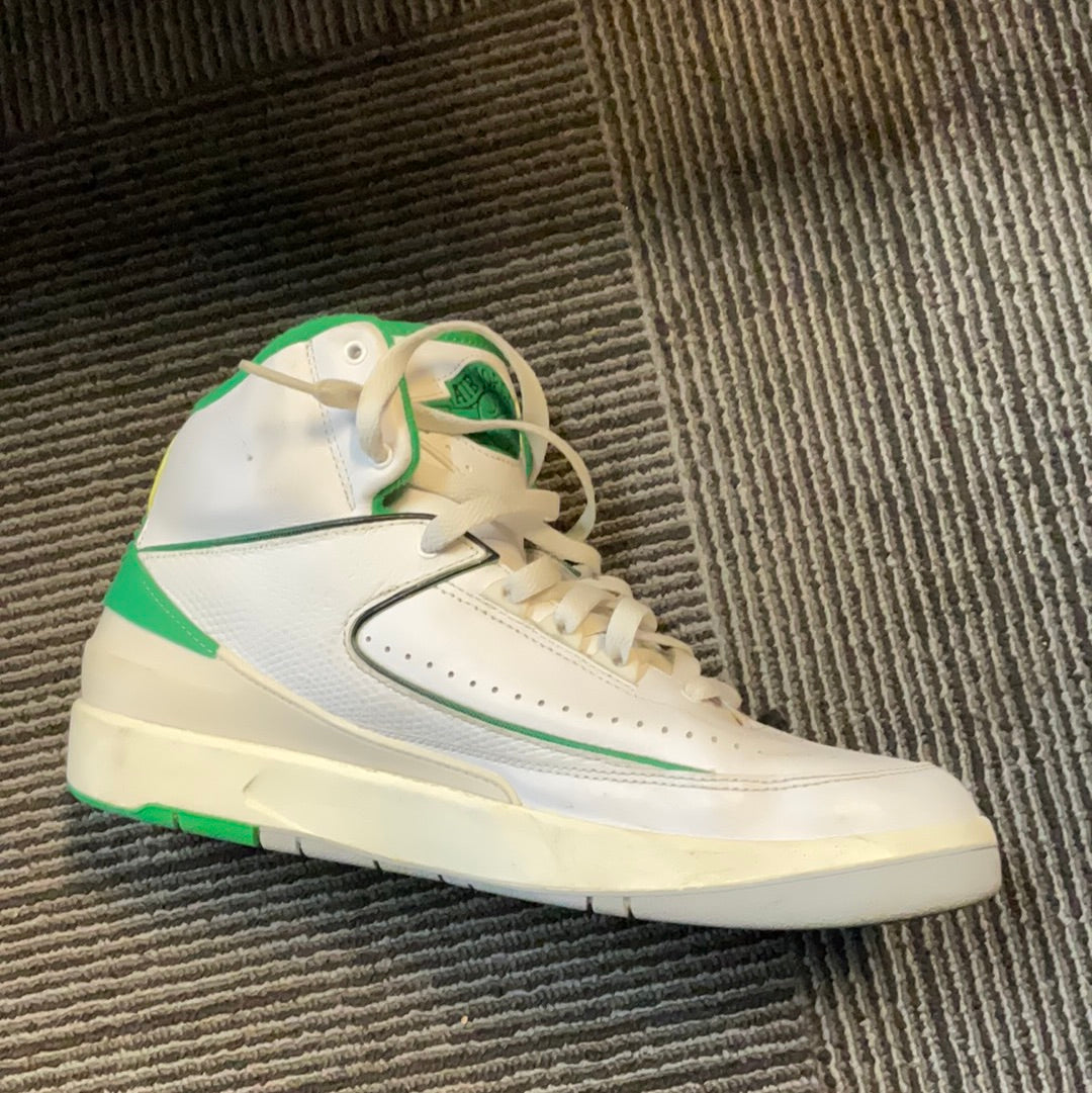 Jordan 2 Lucky Green Used