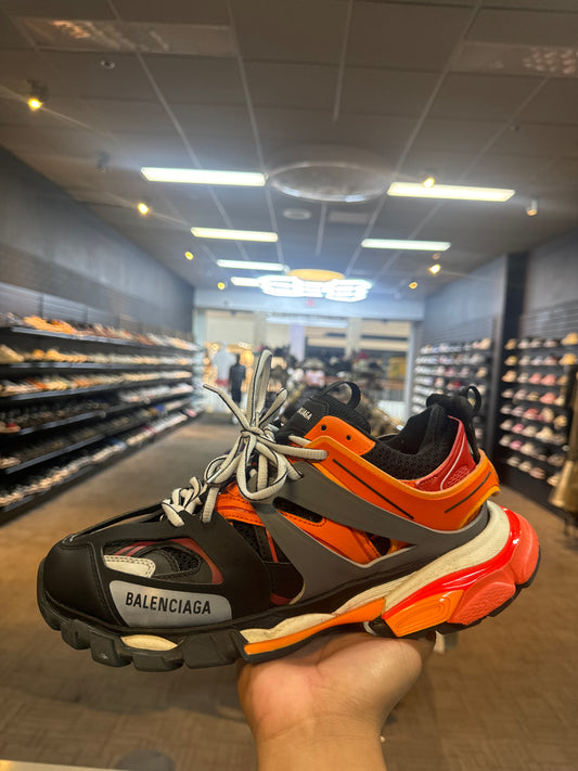 Balenciaga Track Orange Black Used No Box