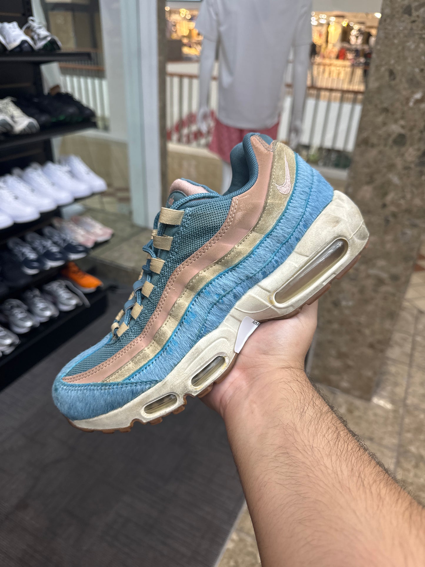 AirMax 95 Embossed Fur Pony Used