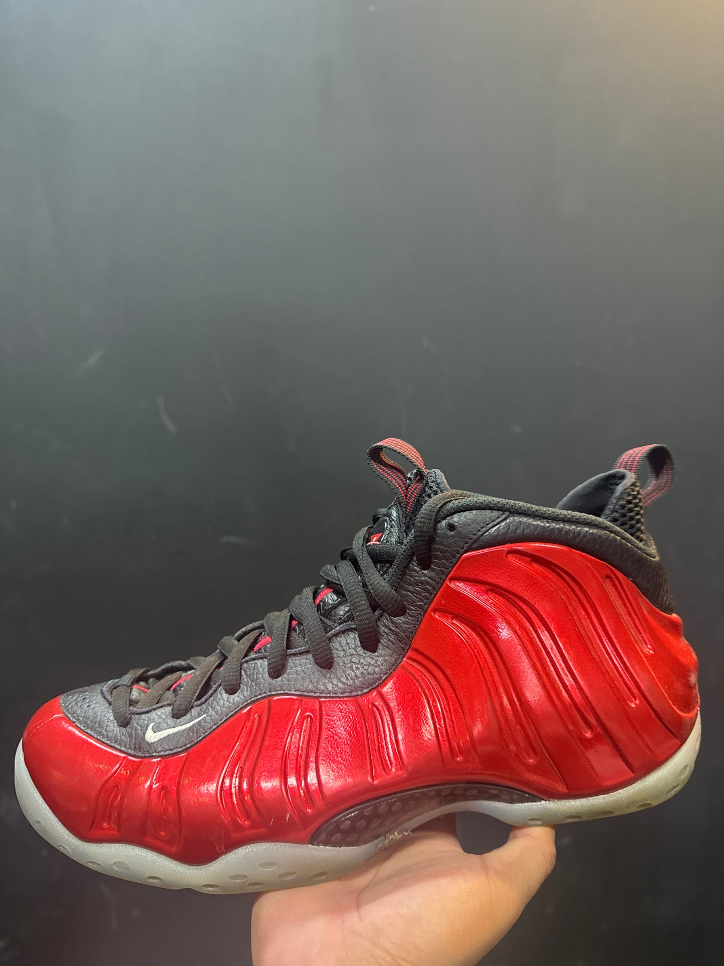 Foamposite Red Used With Box