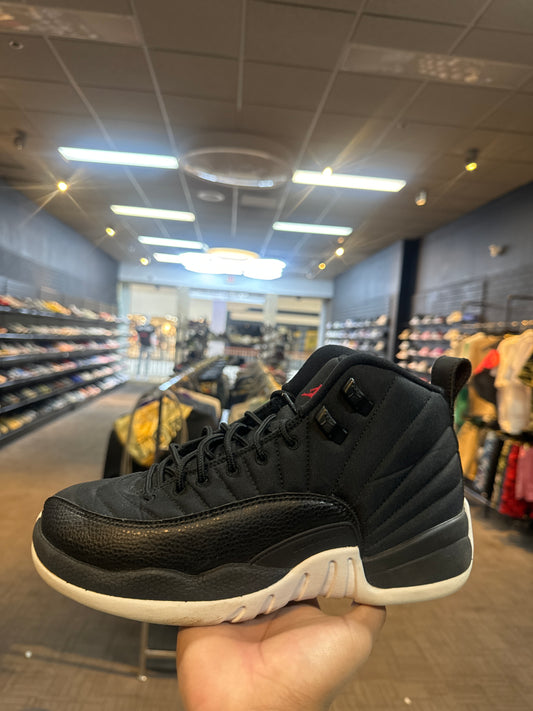 Jordan 12 Black White Used