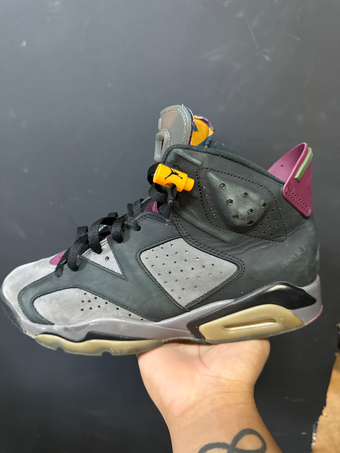 Jordan 6 Bordeaux Used