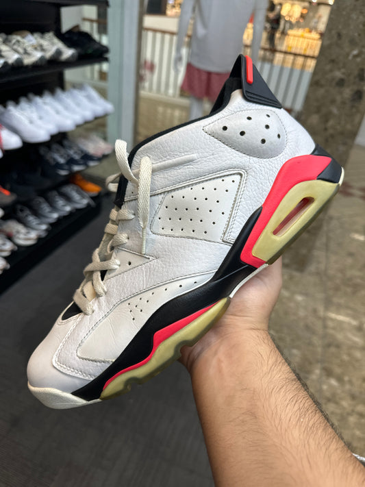 Jordan 6 Low White Infrared Used