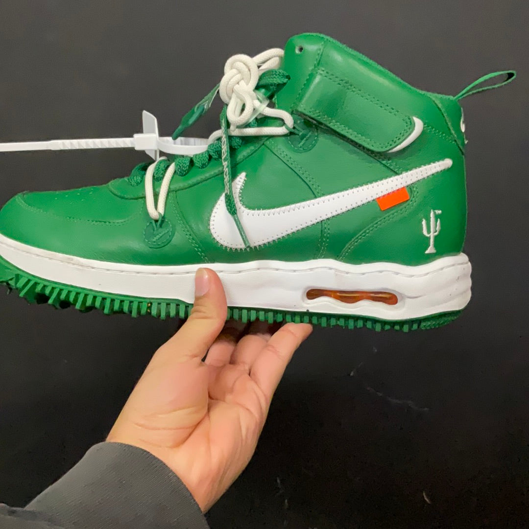 Off white Air Force 1 high green used