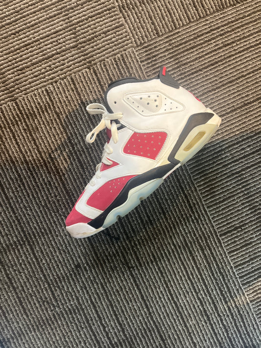 Jordan 6 carmine gs (used)