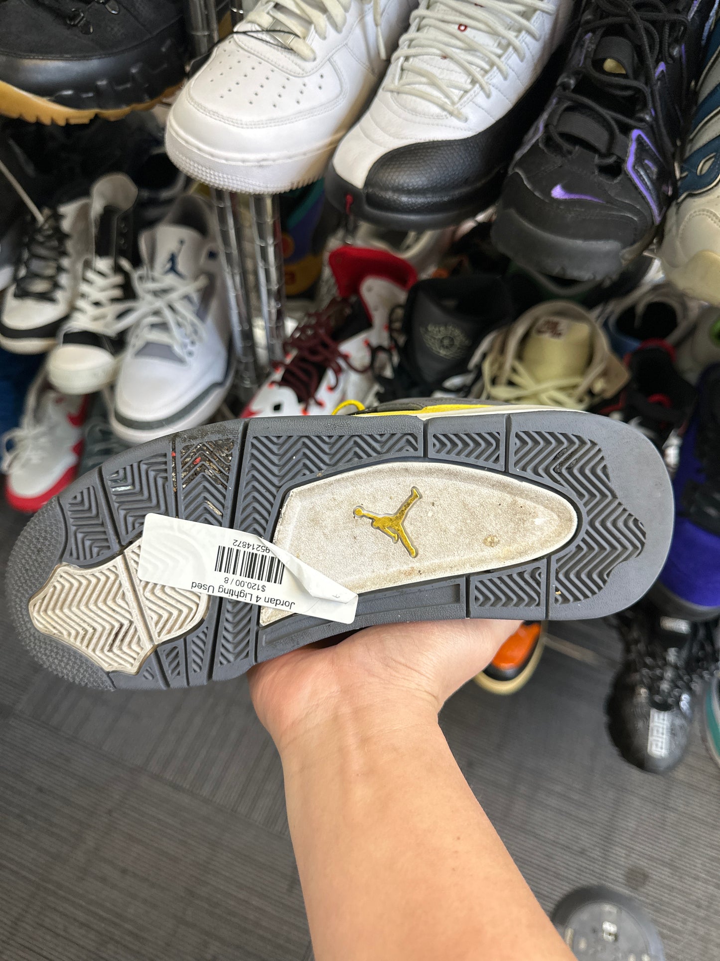 Jordan 4 Lighting Used