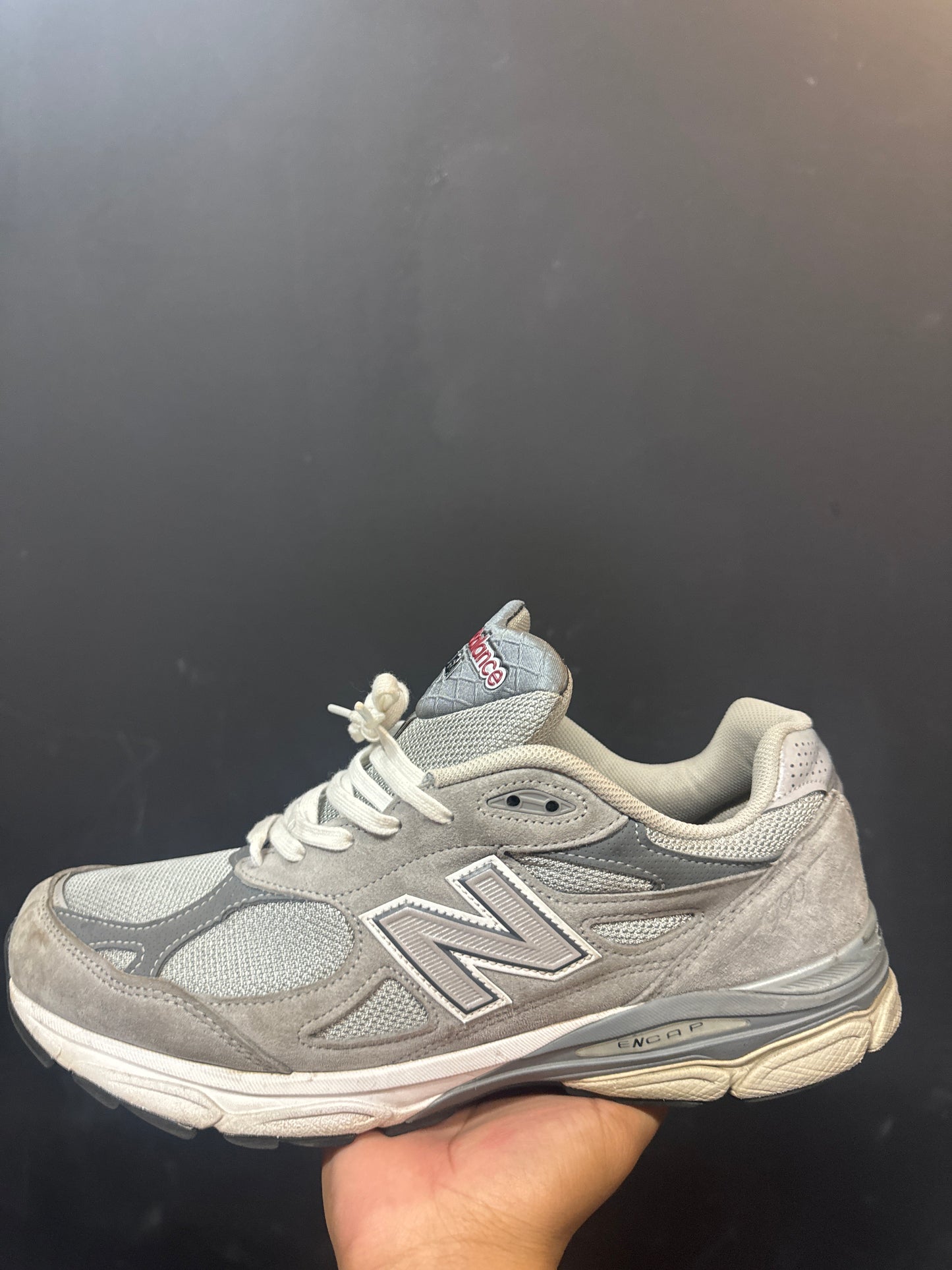 New Balance 990 Grey Used With Box