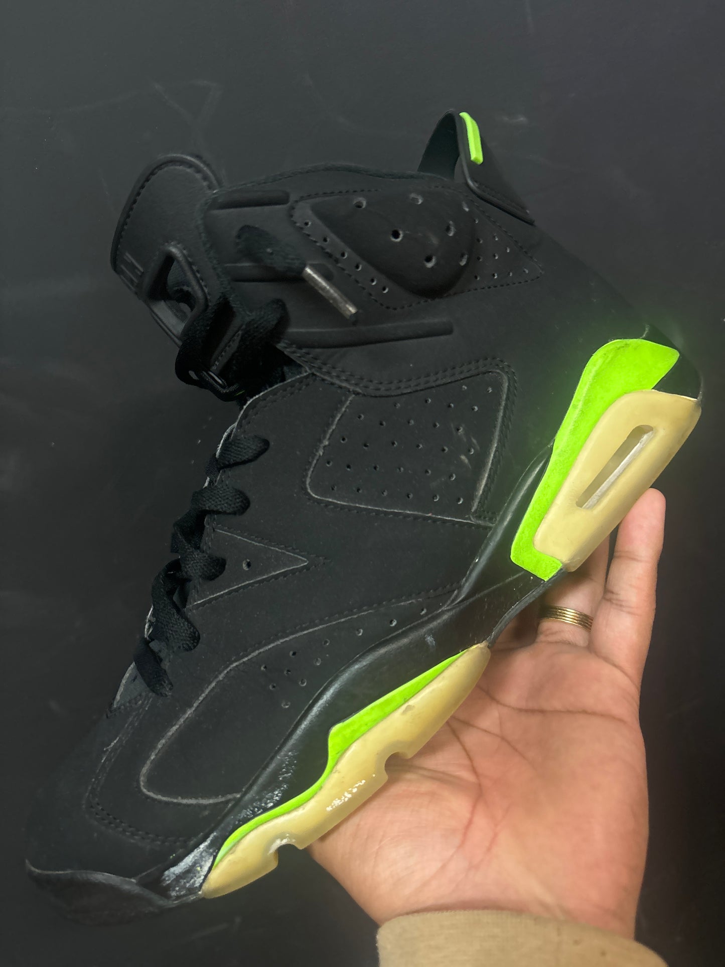 Jordan 6 Lime (Used No Box)