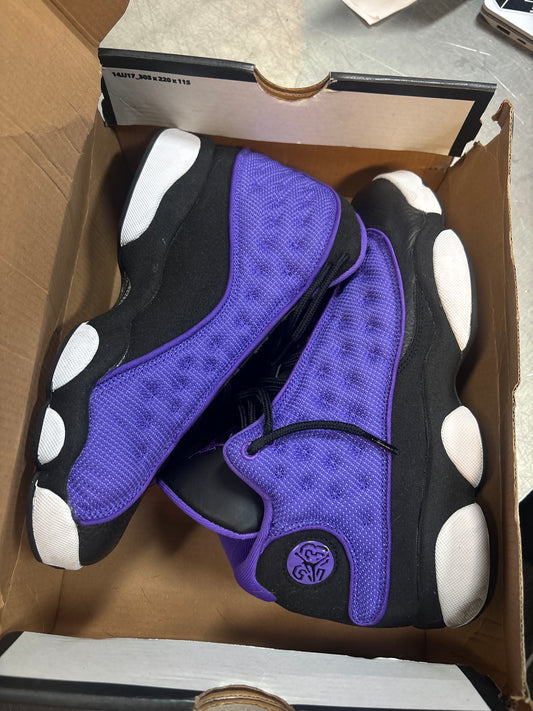 Jordan 13 Purple Venom (Used W/ Box)