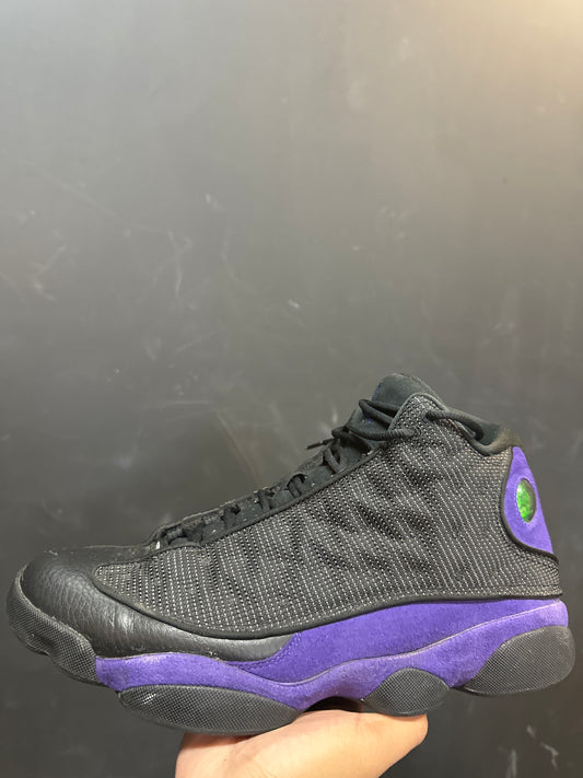 Jordan 13 Purple Court Used No Box