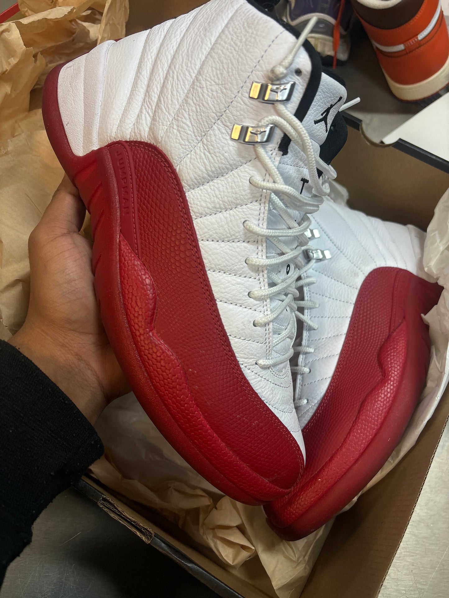 Jordan 12 Cherry (Used W Box)