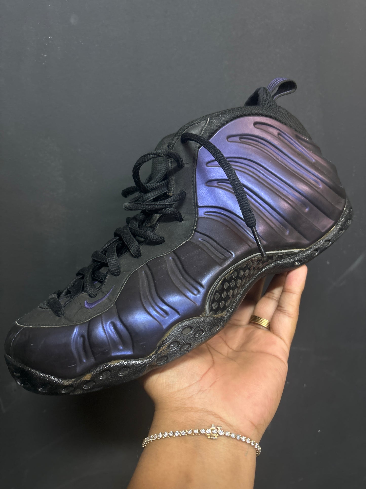 Foamposite Eggplant (Used No Box)