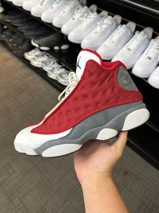 jordan 13 red flint (used)