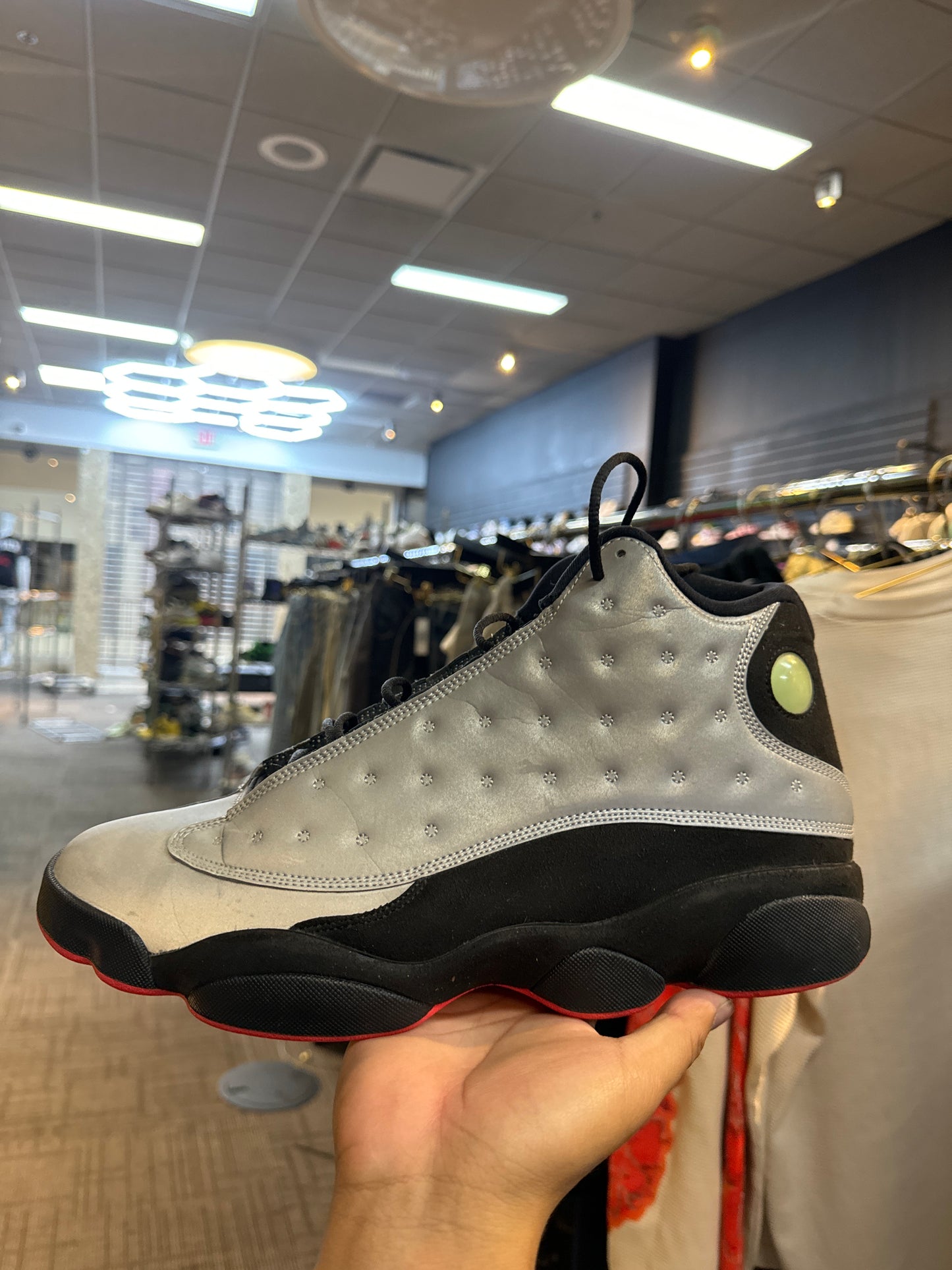 Jordan 13 Reflective Used No Box