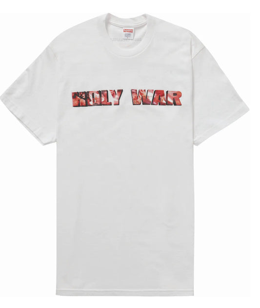 Supreme White Holy War Tee