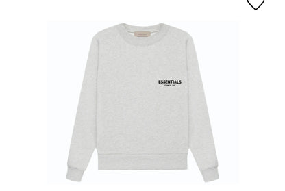 Essential light oatmeal Crewneck