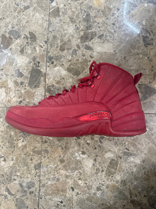 Jordan 12 Red Suede