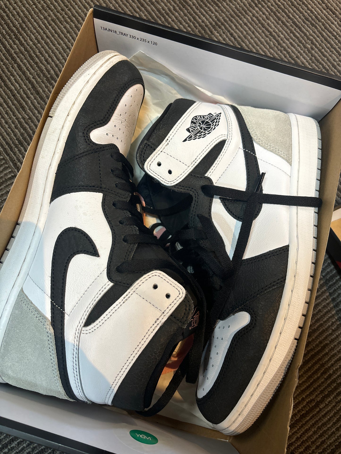 Jordan 1 bleached Coral Used