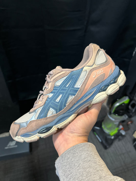 ASICS Gel NYC Cream Floss Salmon Used