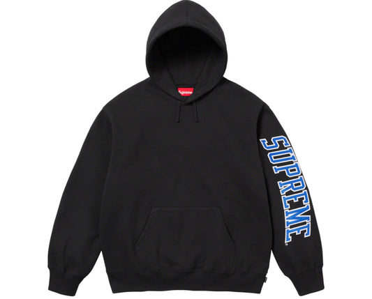 Supreme Black Sleeve Arc Hoodie