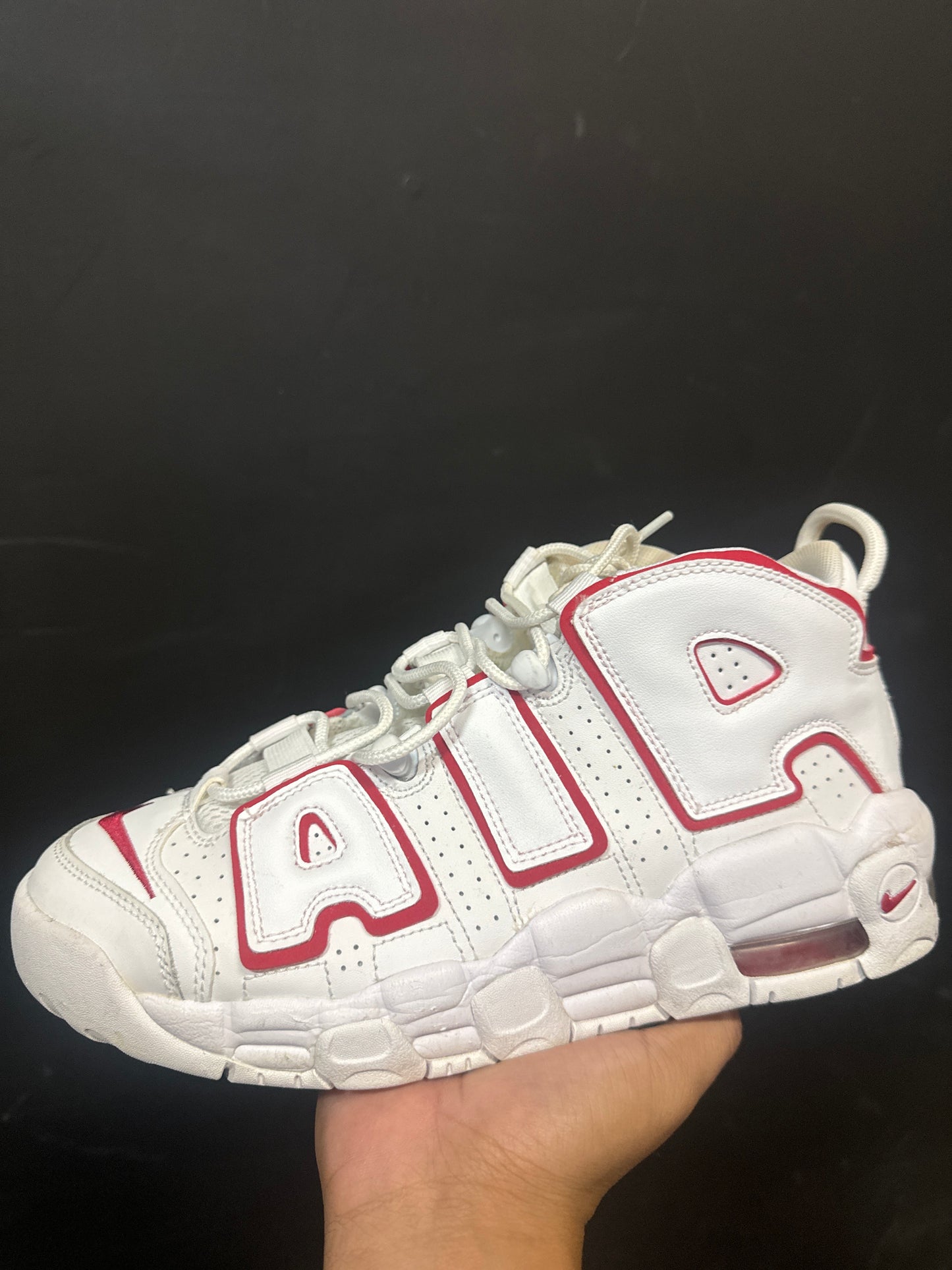 Uptempo White Red Used