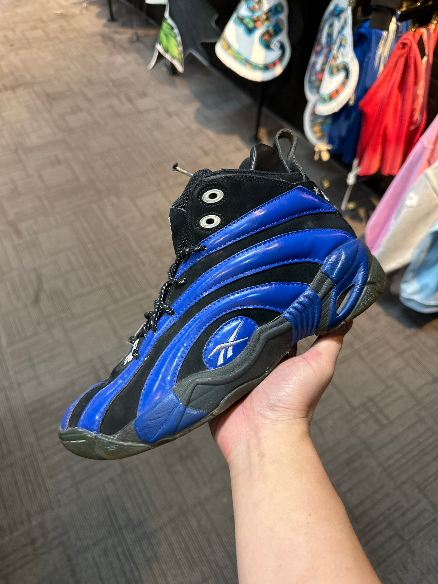 Reebok Shaq Blue Black