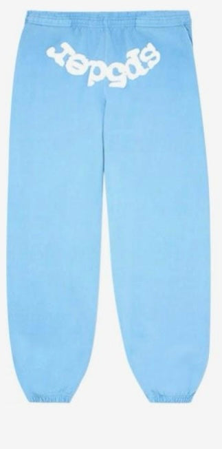 Sp5der Sky Blue Pants