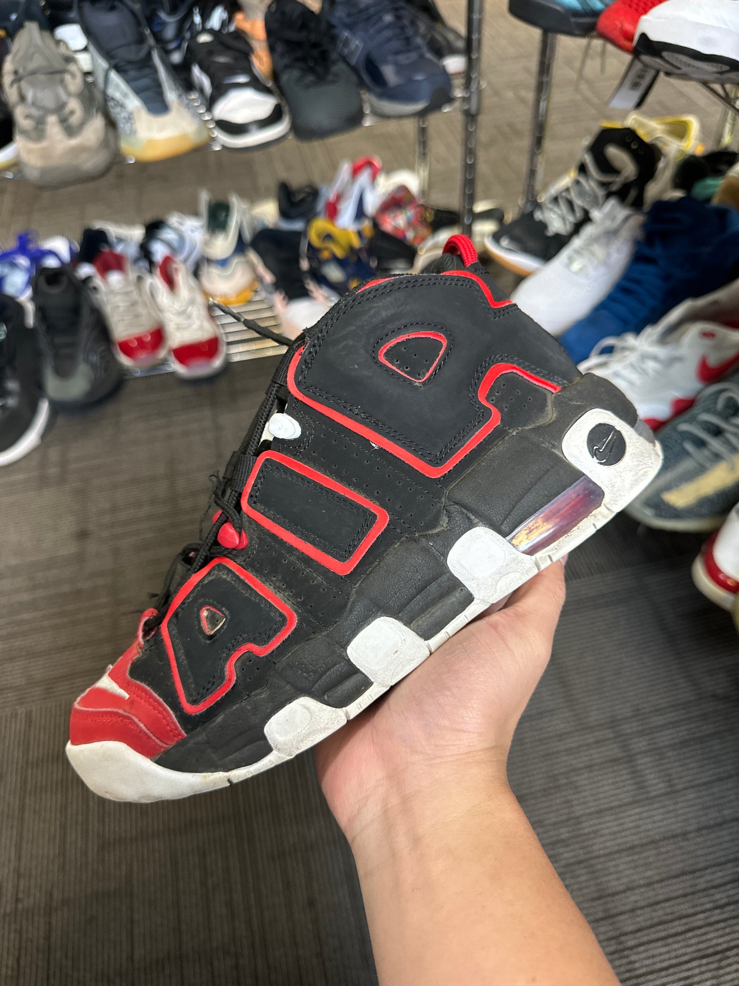 Uptempo Red Black