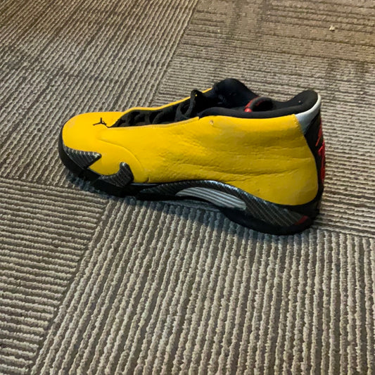 Jordan 14 university gold used no box