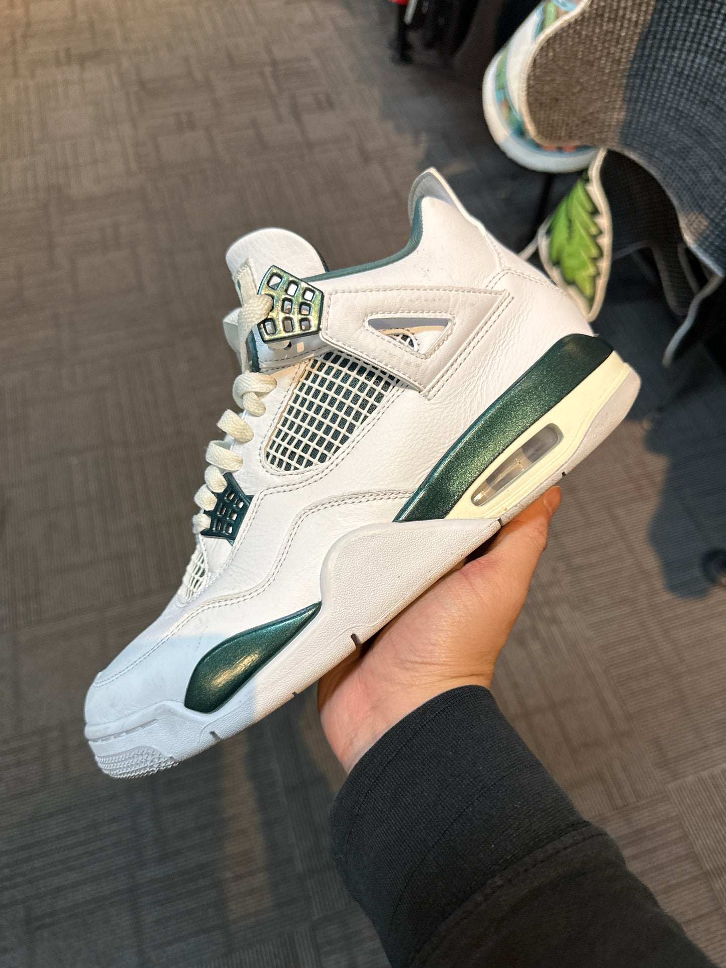 Jordan 4 Oxidize Green (Used) *No Box*