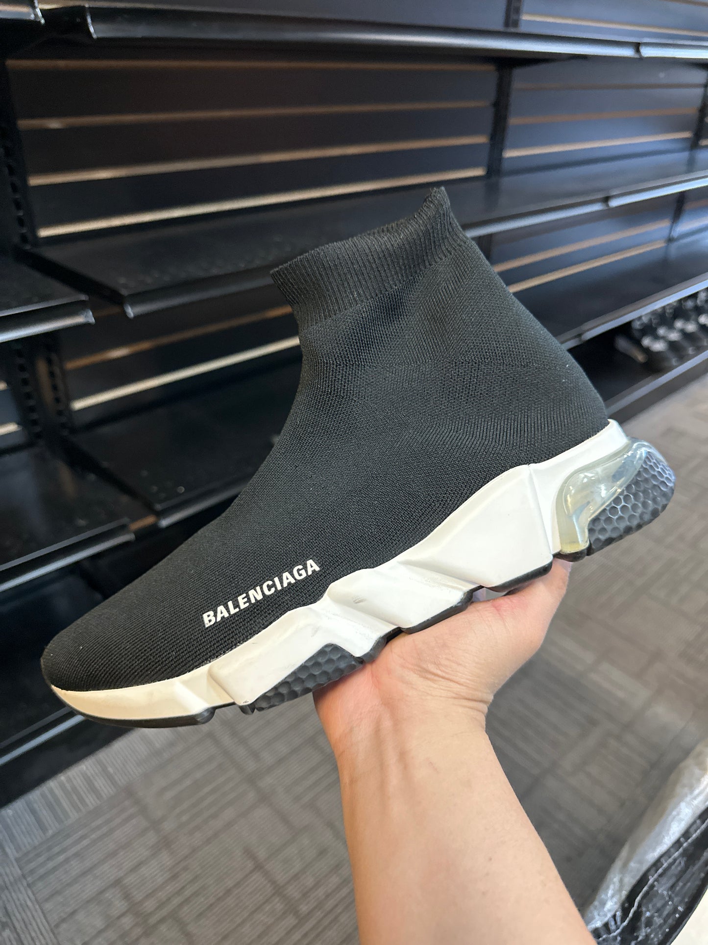 Balenciaga Speed Blk/White